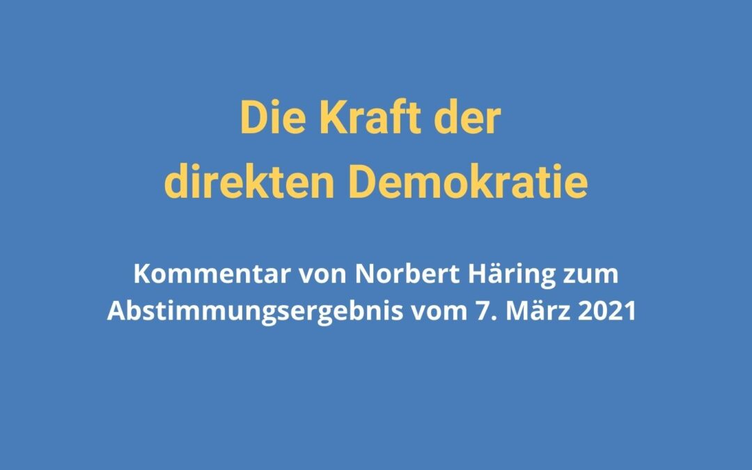 Die Kraft der direkten Demokratie: Gesetz zur elekronischen ID abgeschmettert – Gastbeitrag von Norbert Häring